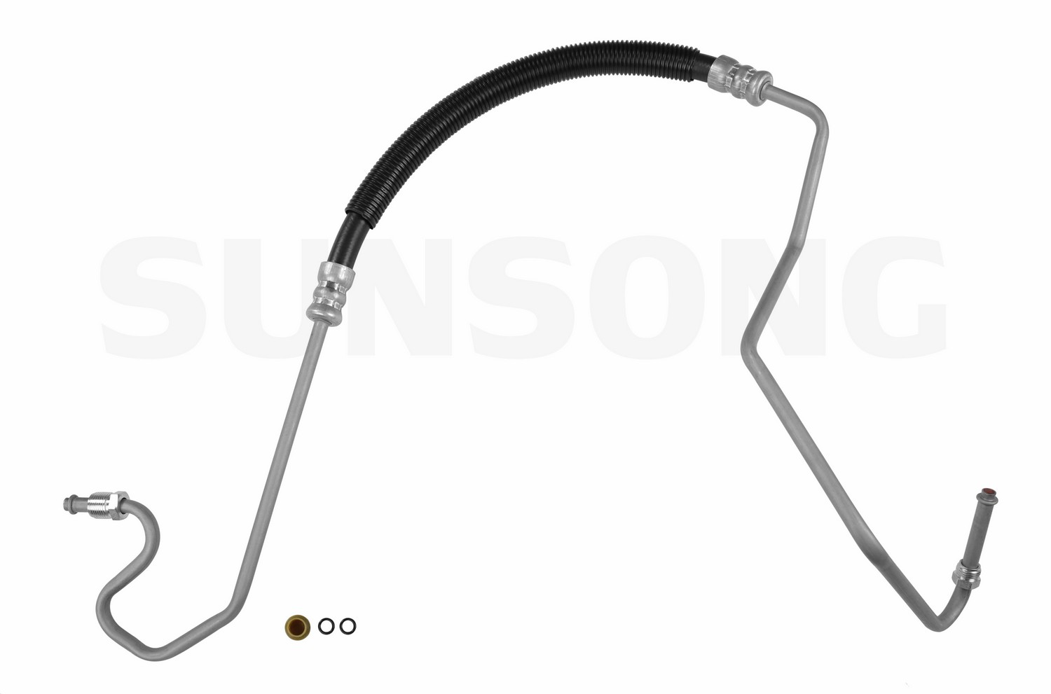 Power Steering Pressure Line Hose Assembly Sunsong 3401543