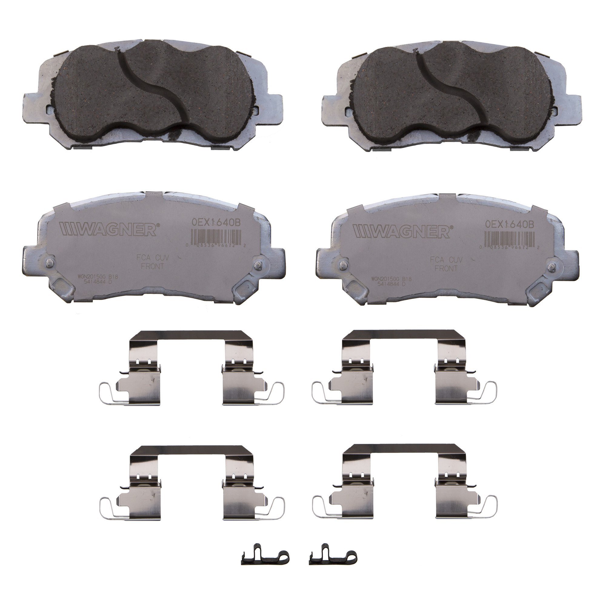 Disc Brake Pad Set Wagner Brake OEX1640B