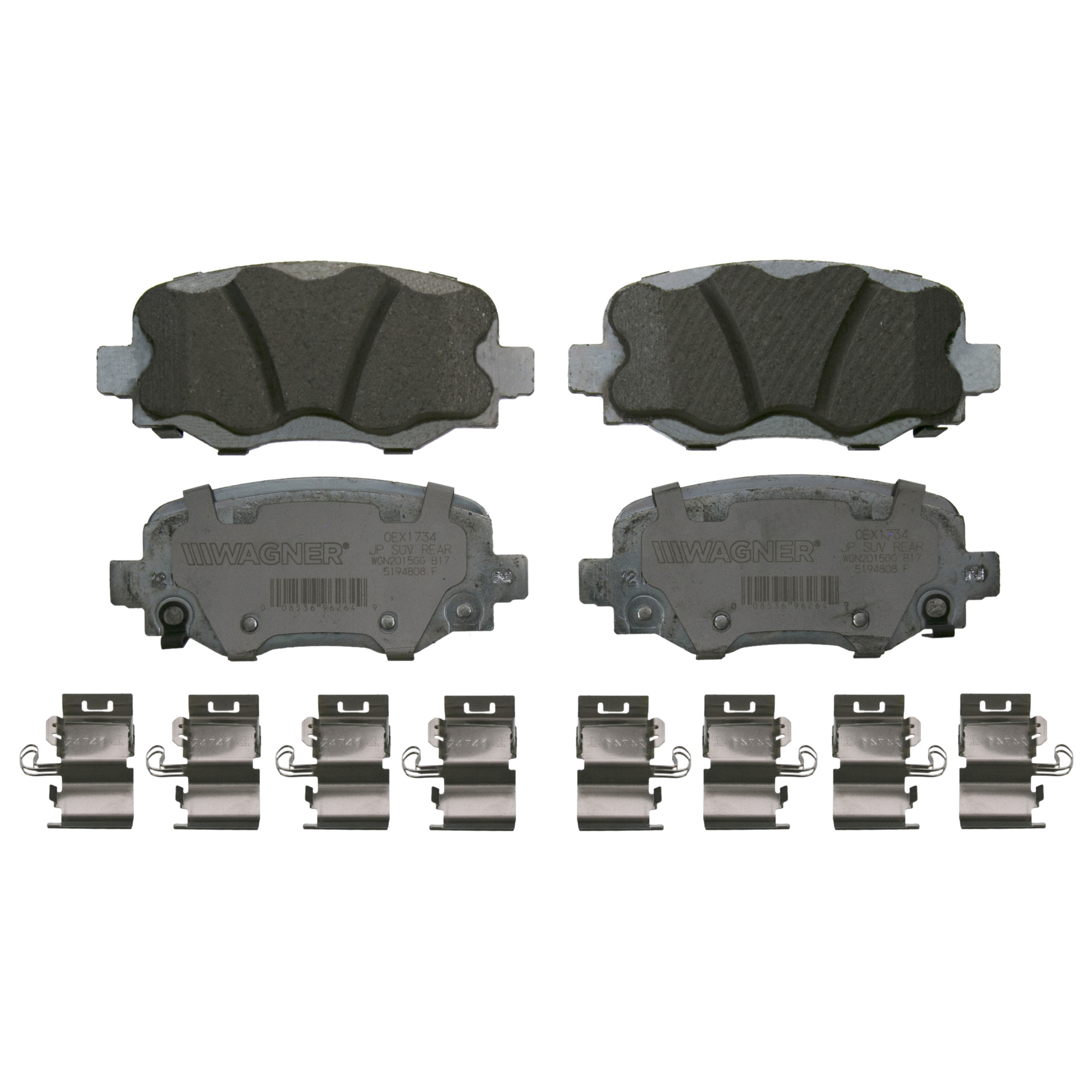 Disc Brake Pad Set Wagner Brake OEX1734