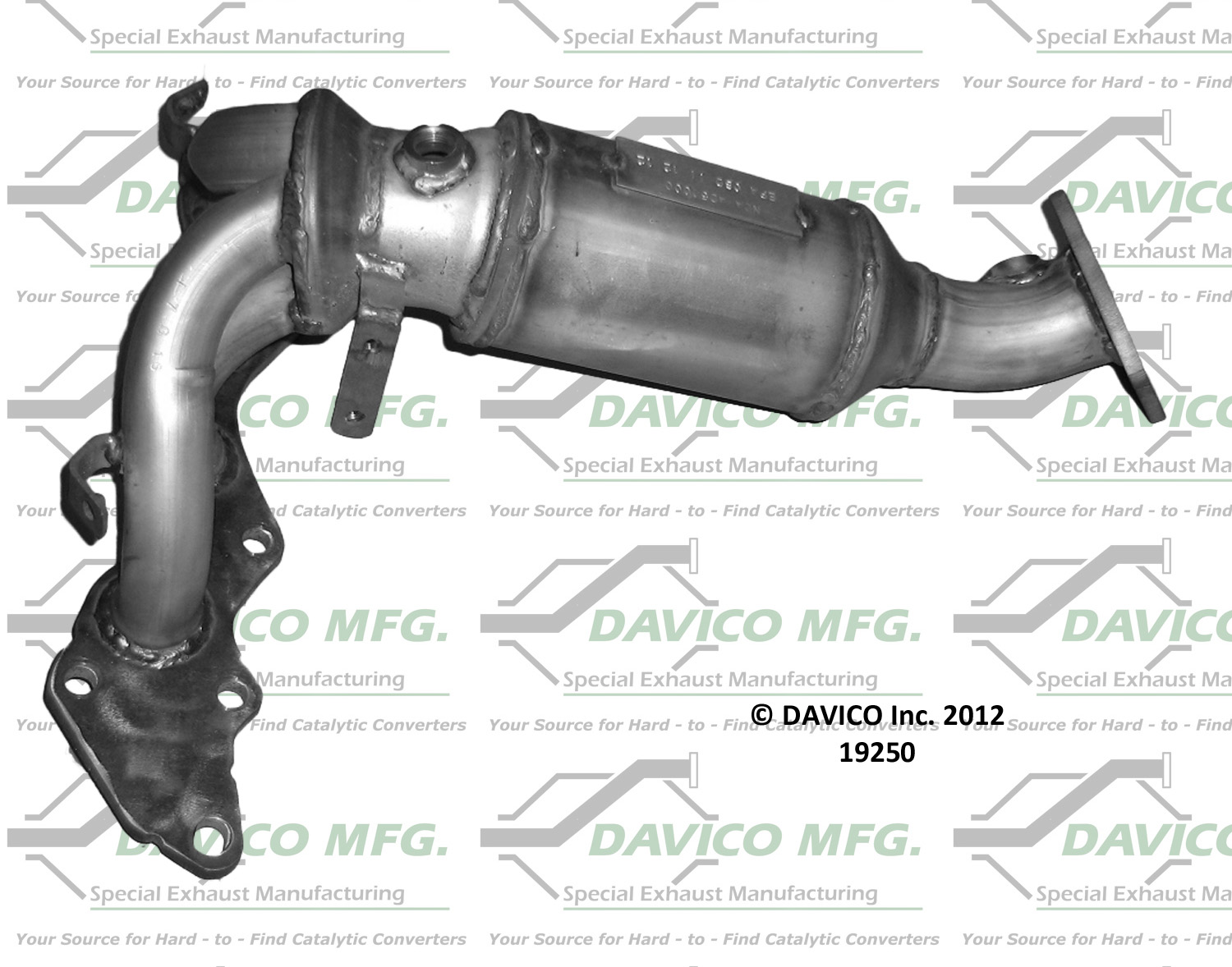 Catalytic Converter Davico Mfg 19250