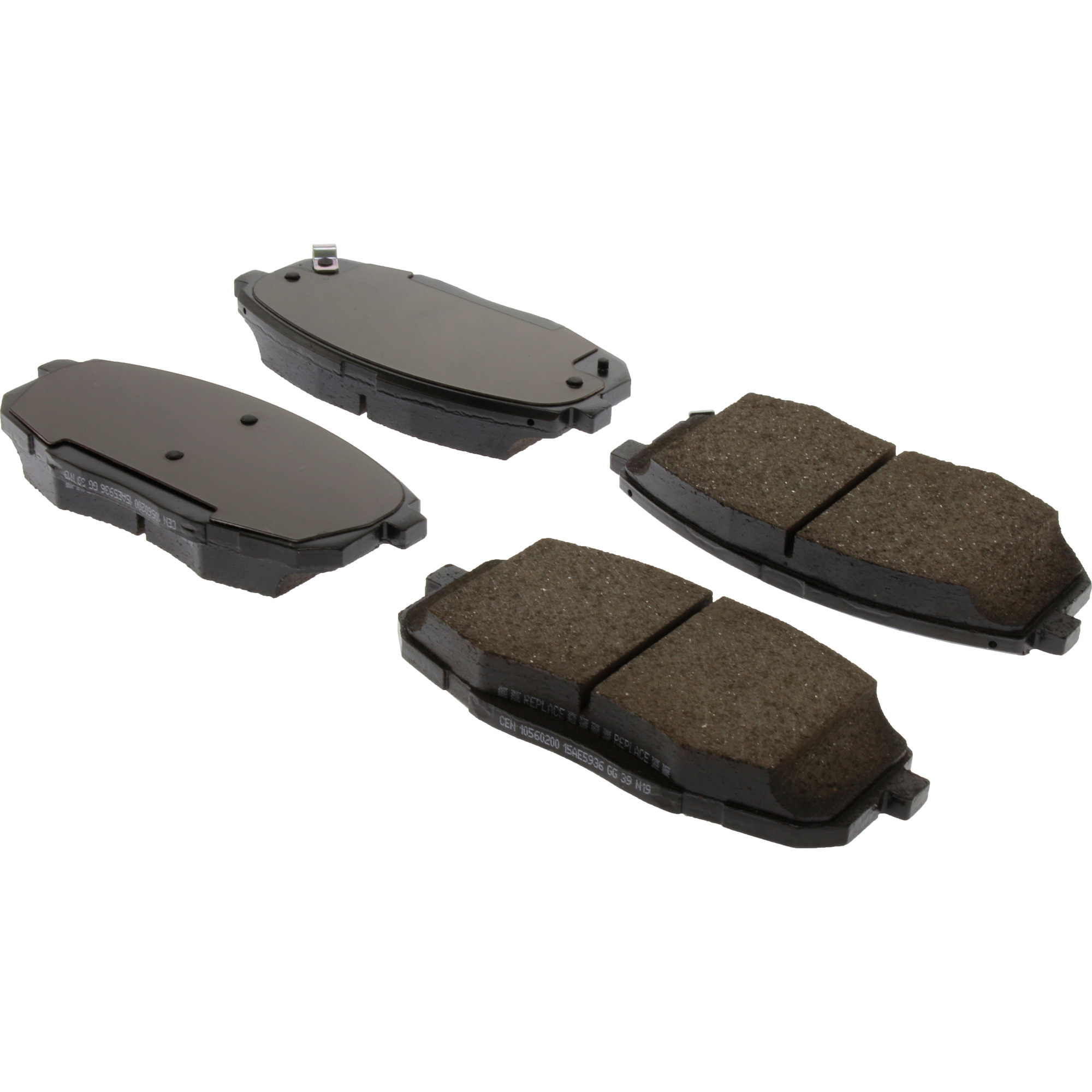 Disc Brake Pad Set Centric Parts 10560200