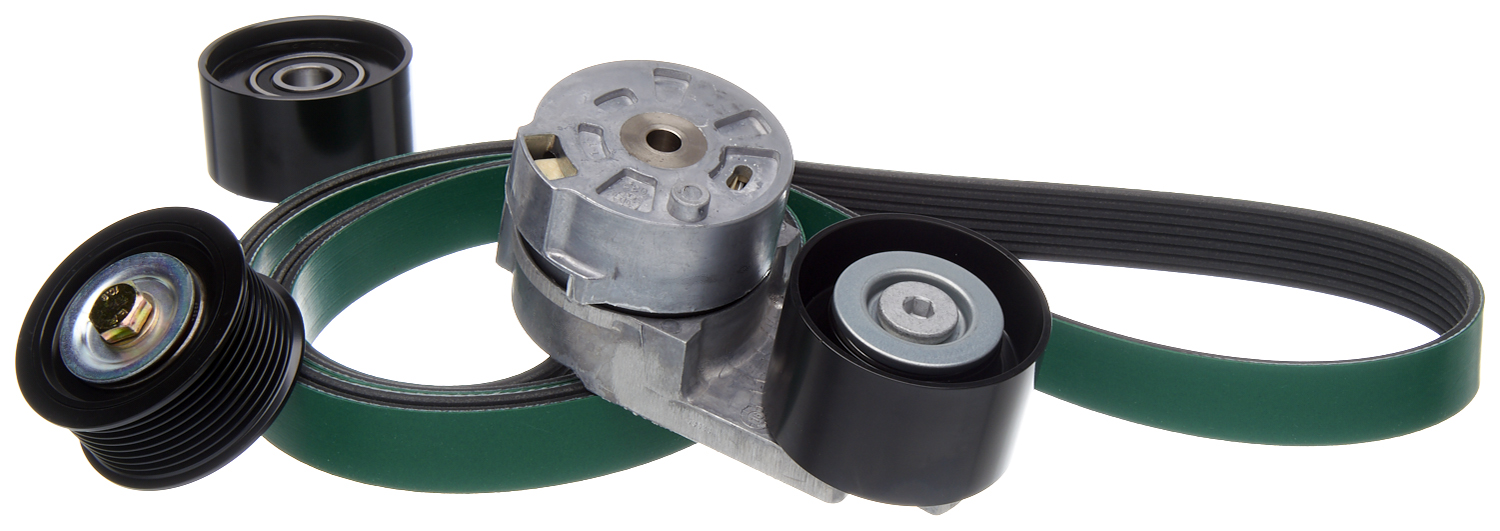 Serpentine Belt Drive Component Kit Gates 90K-38569HDB