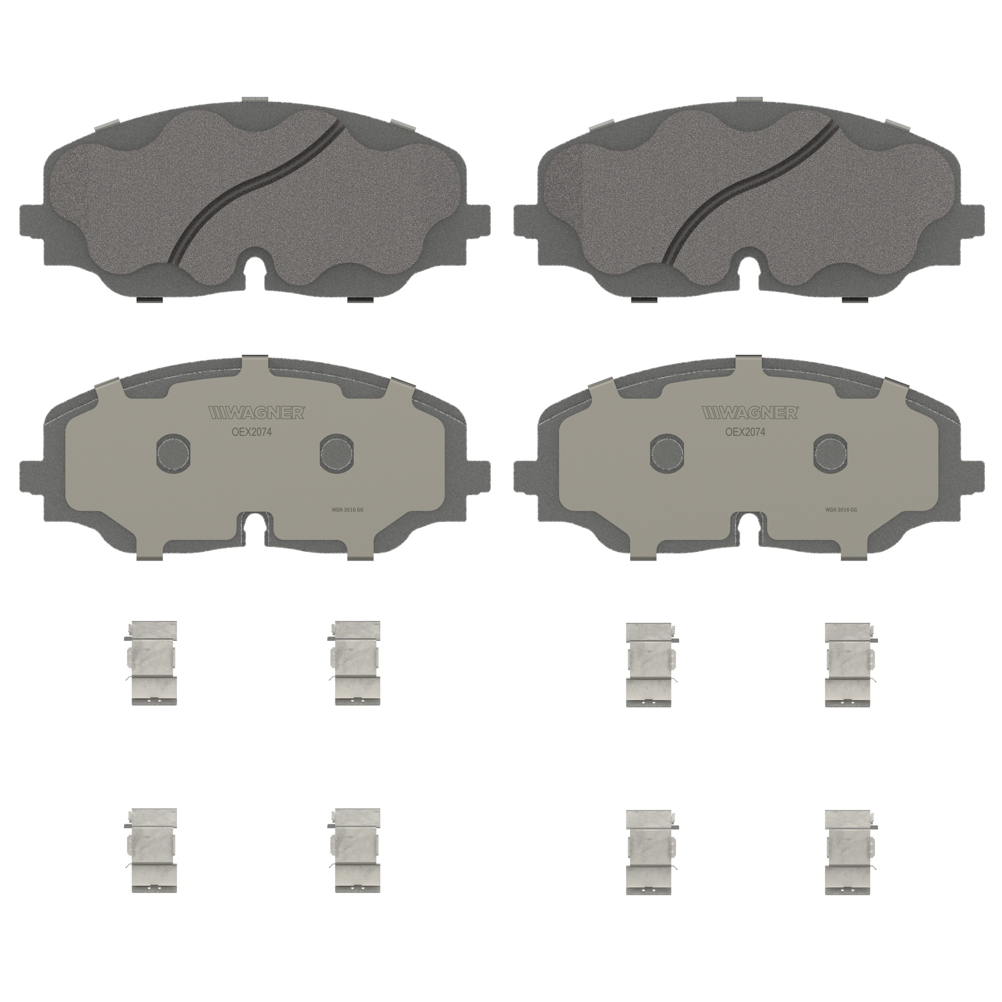 Disc Brake Pad Set Wagner Brake OEX2074