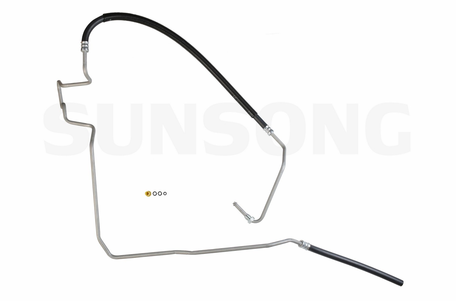 Power Steering Return Line Hose Assembly Sunsong 3402392