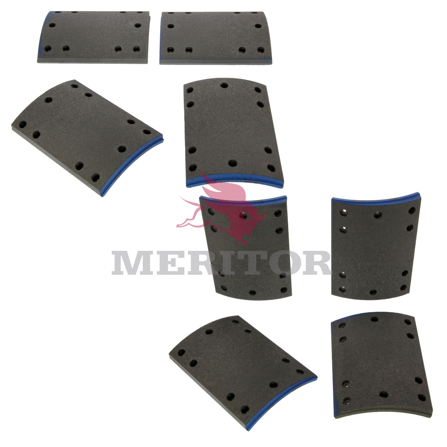 Drum Brake Shoe Lining Meritor F5574649