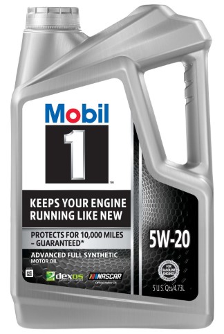 Mobil 1 Full Synthetic 5W-20 Motor Oil, 5 Qt