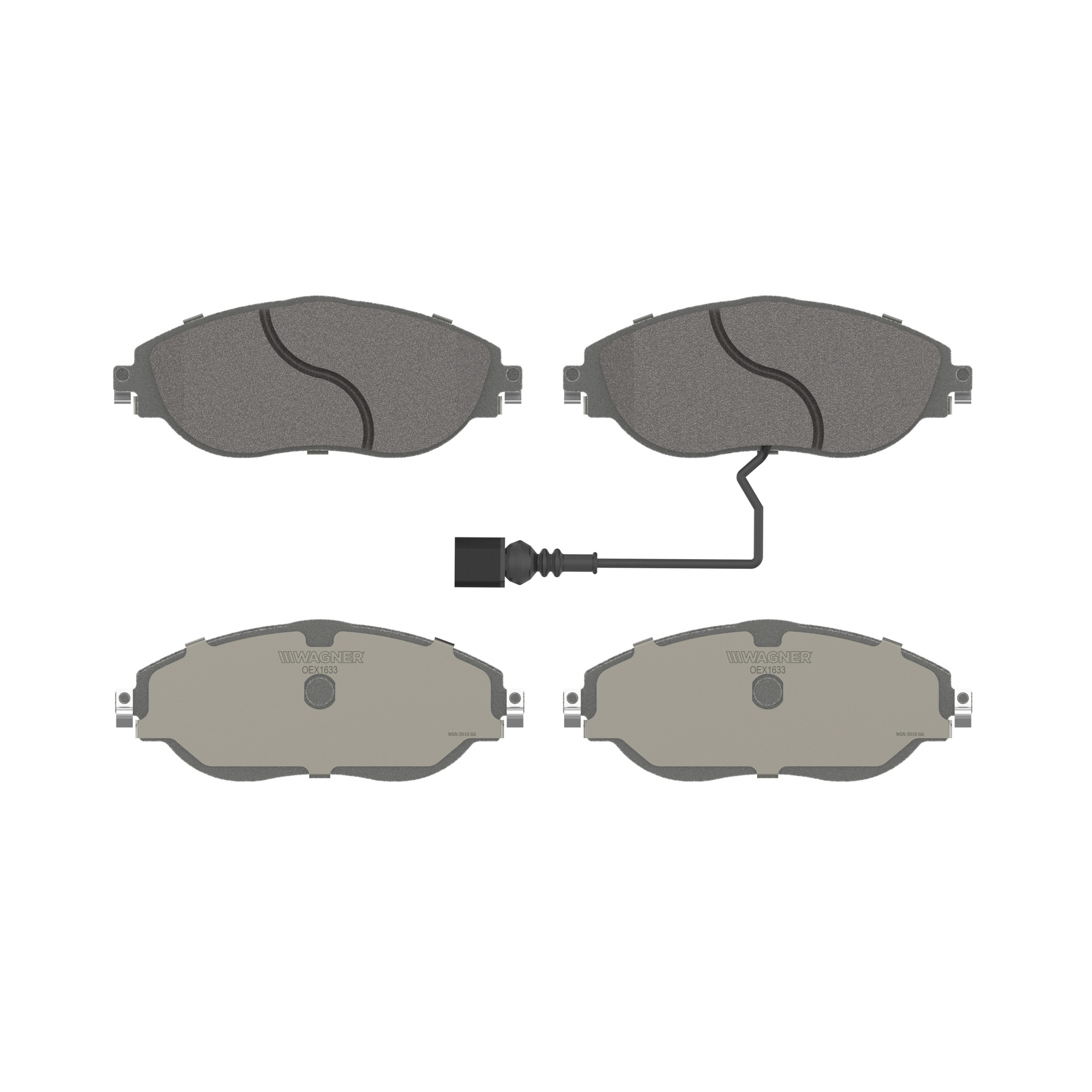 Disc Brake Pad Set Wagner Brake OEX1633