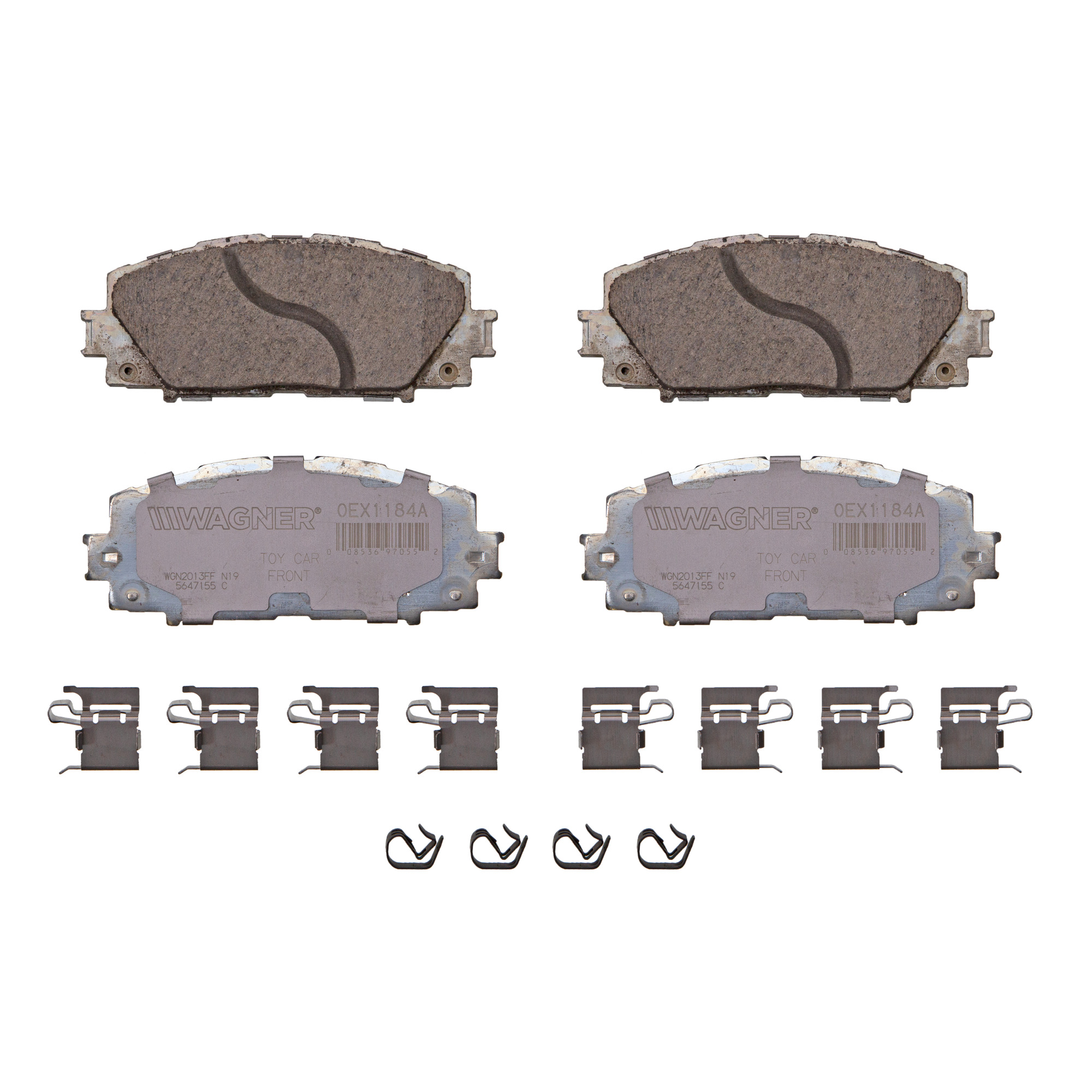 Disc Brake Pad Set Wagner Brake OEX1184A