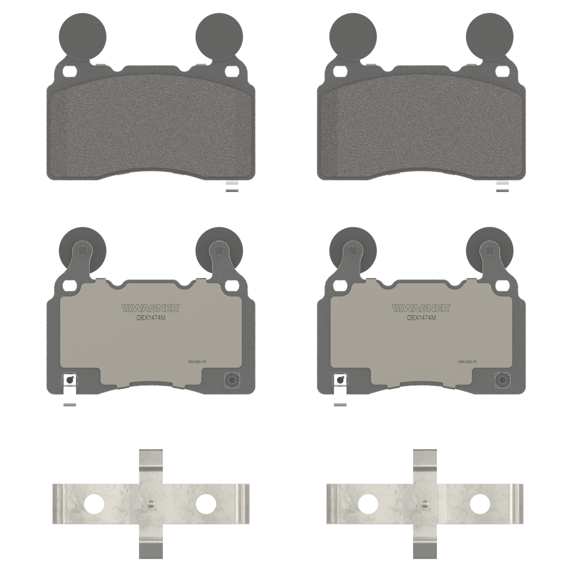 Disc Brake Pad Set Wagner Brake OEX1474M