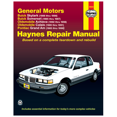 Technical Specification Book Haynes 38025
