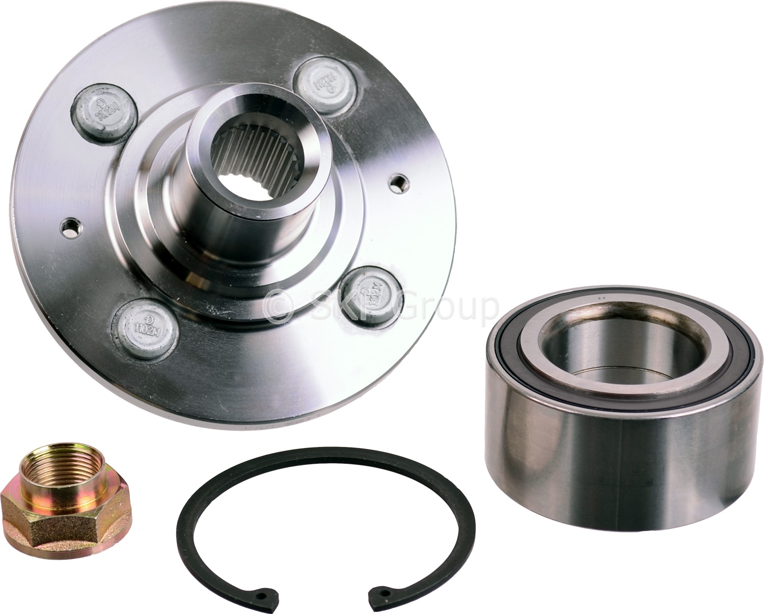 Wheel Bearing and Hub Assembly Repair Kit SKF BR930581K