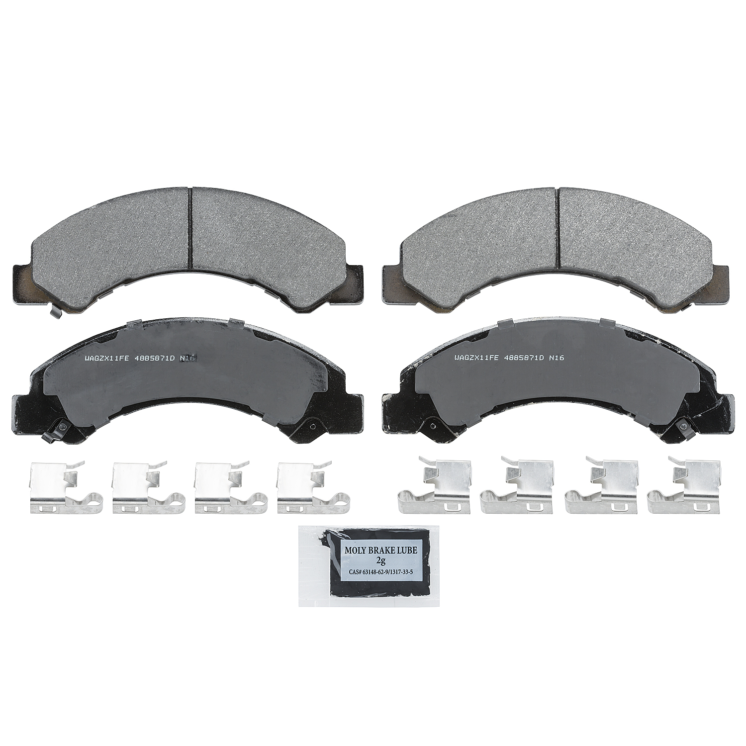 Disc Brake Pad Set Wagner Brake ZX1732