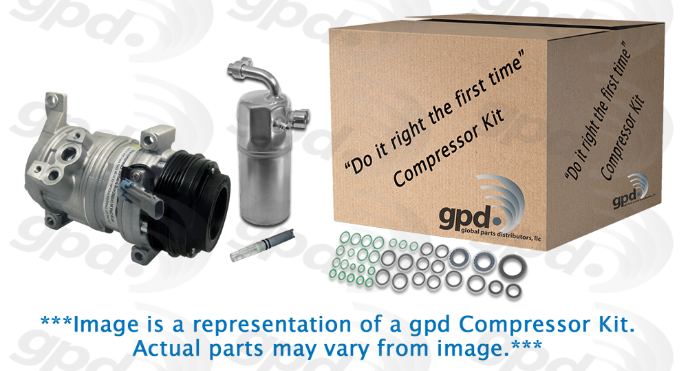 A/C Compressor Global Parts Distributors LLC 9713079