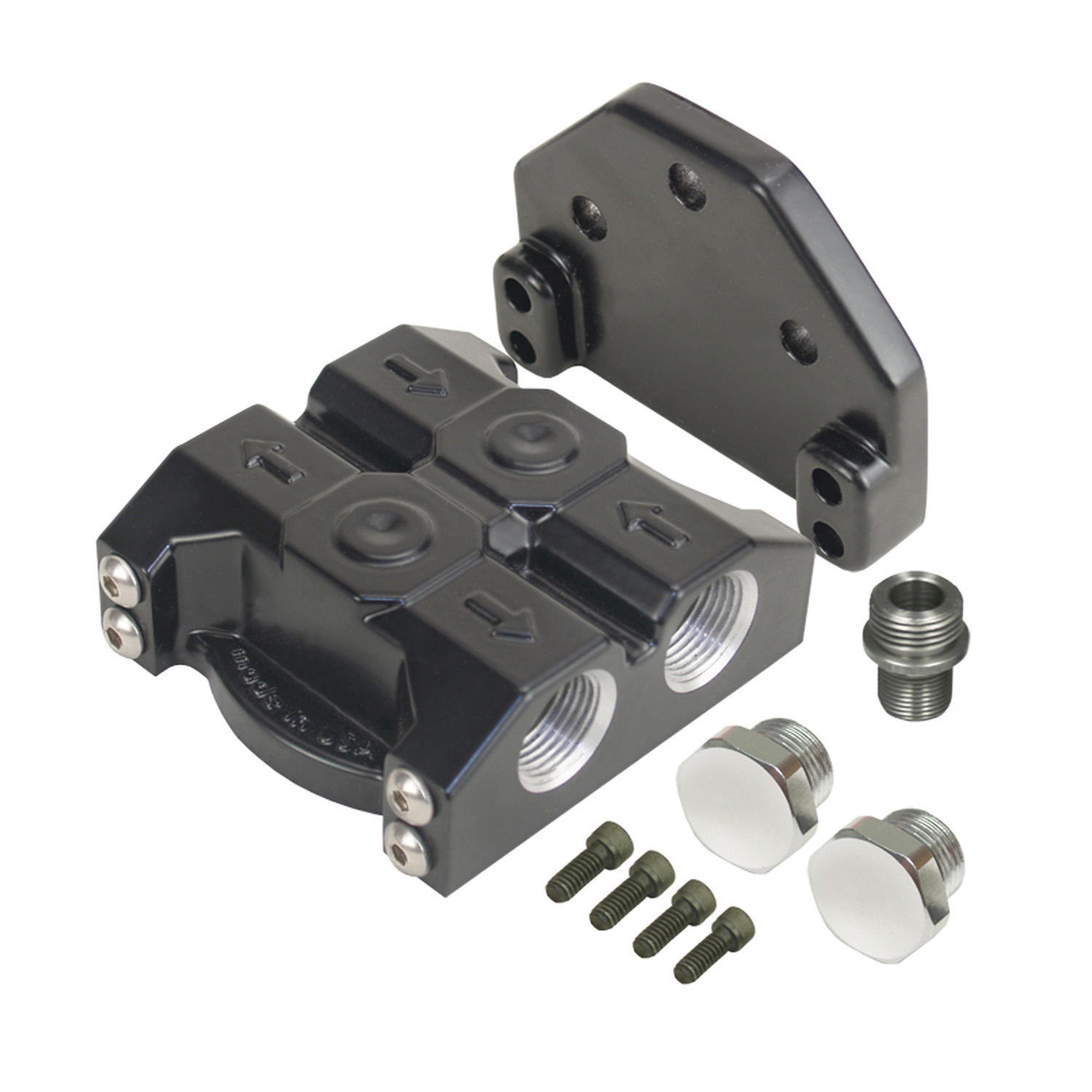Engine Oil Filter Remote Mounting Kit Derale 35729