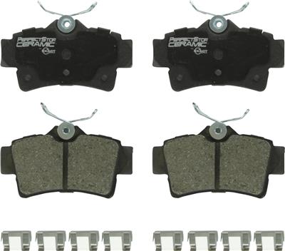 Disc Brake Pad Set Perfect Stop PC627A