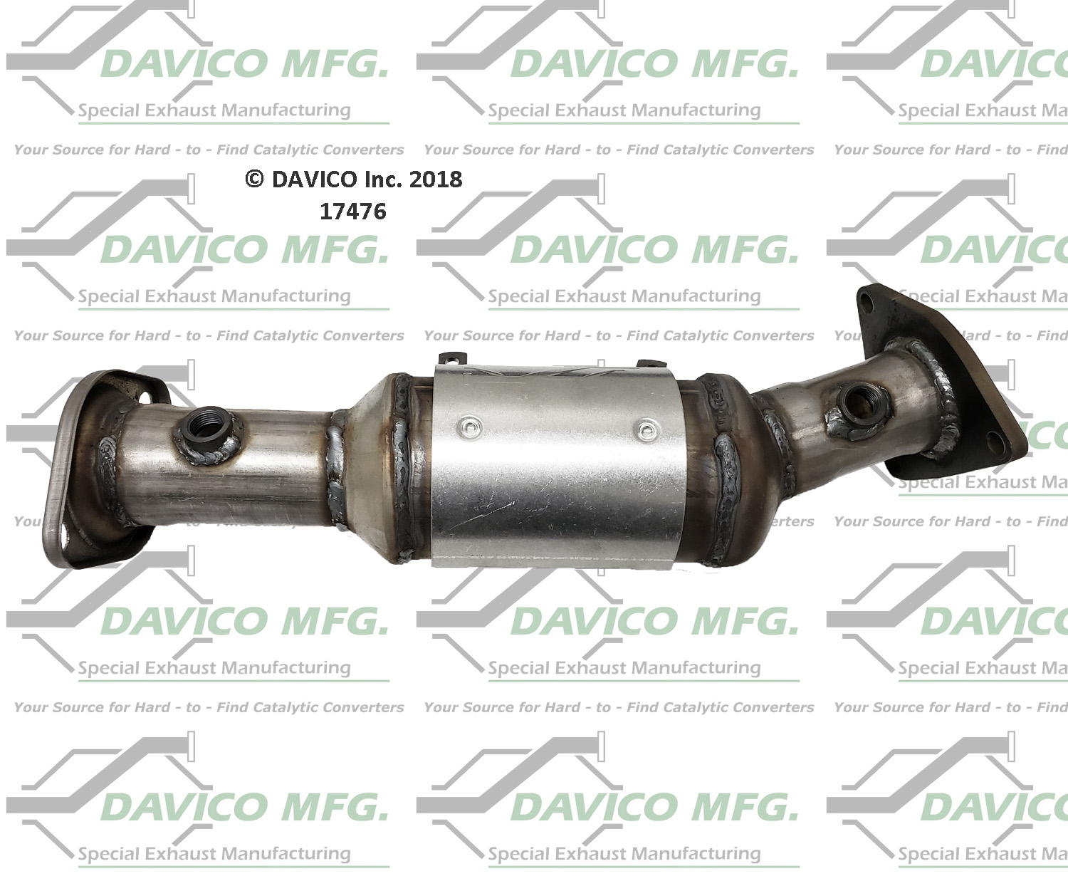 Catalytic Converter Davico Mfg 17476