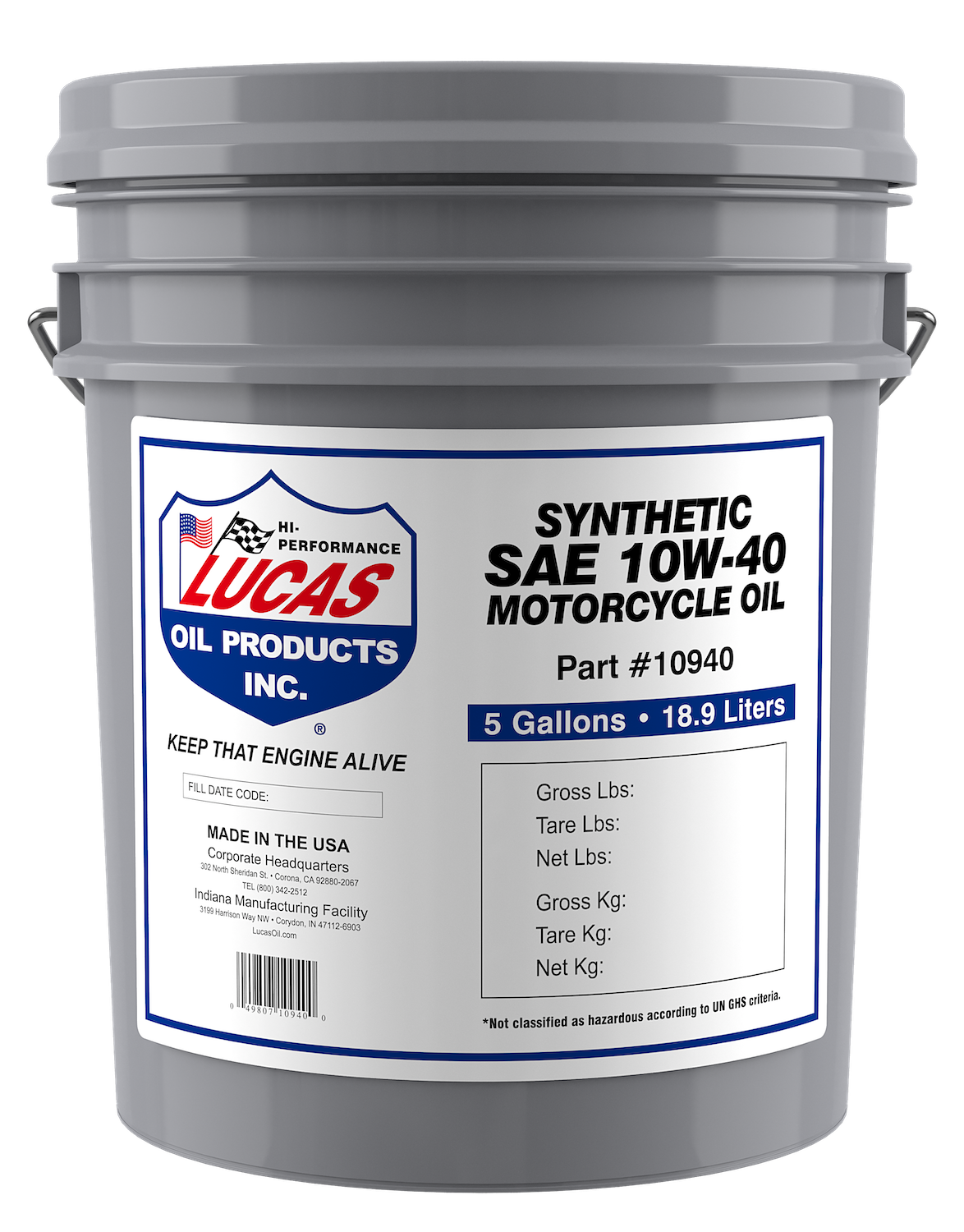 Engine Oil Lucas Oil Products 10940