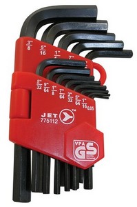 Hex Key Set JET TOOL 775112