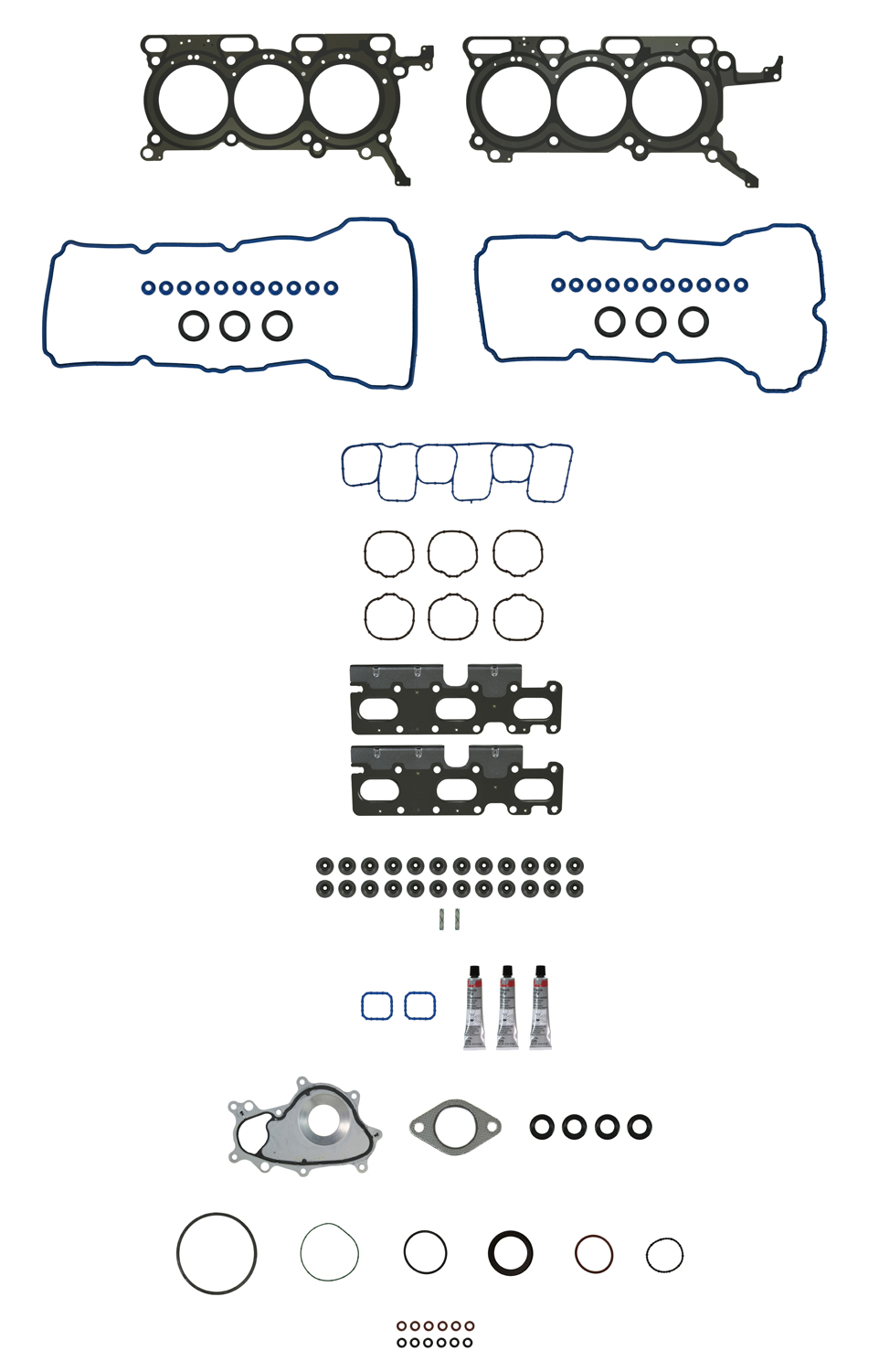 Engine Cylinder Head Gasket Set FEL-PRO HS 26543 PT-4