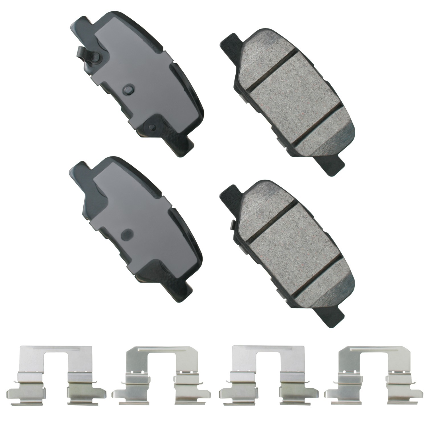 Disc Brake Pad Set Akebono ProACT ACT1679
