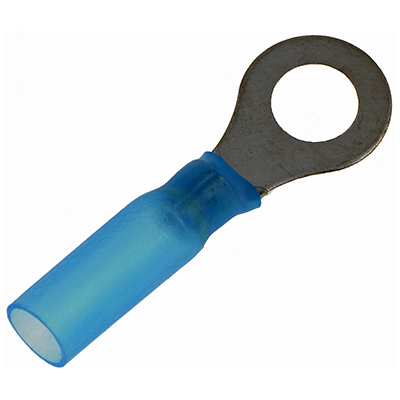 Dorman Weatherproof Ring Terminal, 16-14 Gauge, 1/4 In