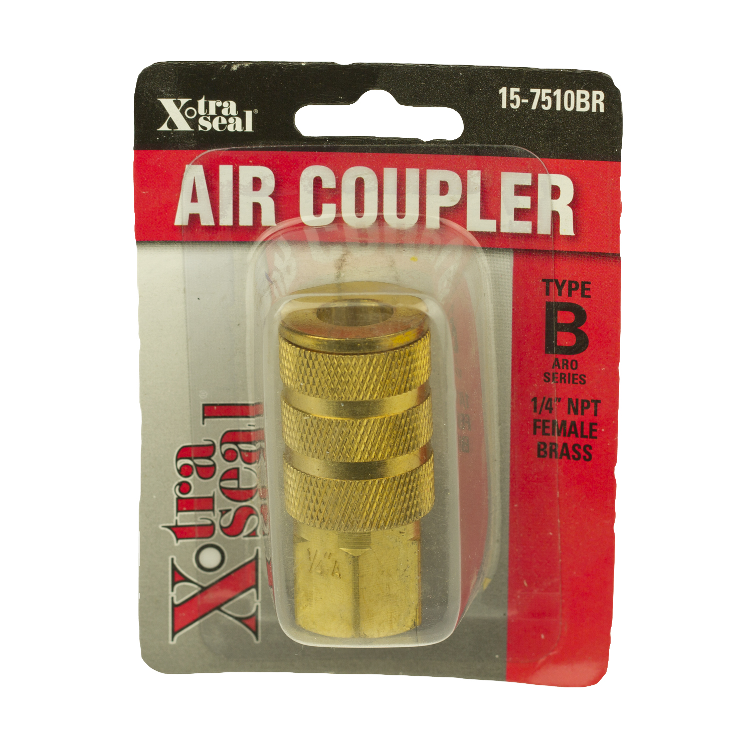 Air Tool Coupler X-tra Seal 15-7510BR