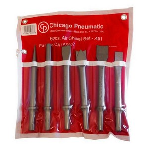 Air Hammer Chisel Set Chicago Pneumatic CA155807