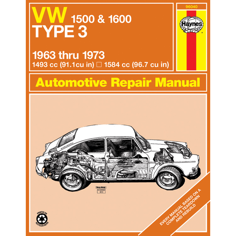Technical Specification Book Haynes 96040