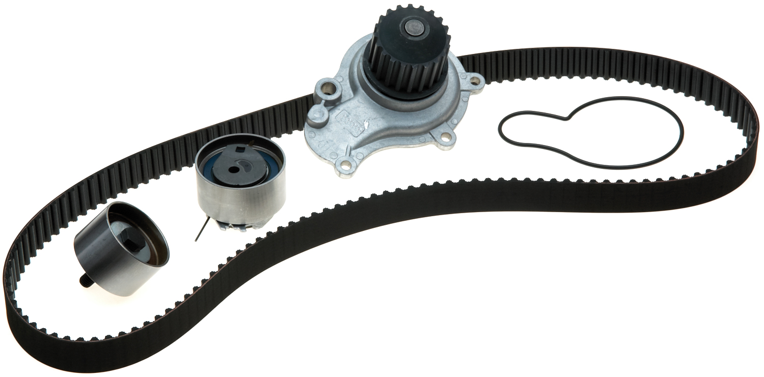 Gates TCKWP254 PowerGrip プレミアムタイミングベルトコンポーネントキット ウォーターポンプ付き Gates TCKWP254 PowerGrip プレミアムタイミングベルトコンポーネント