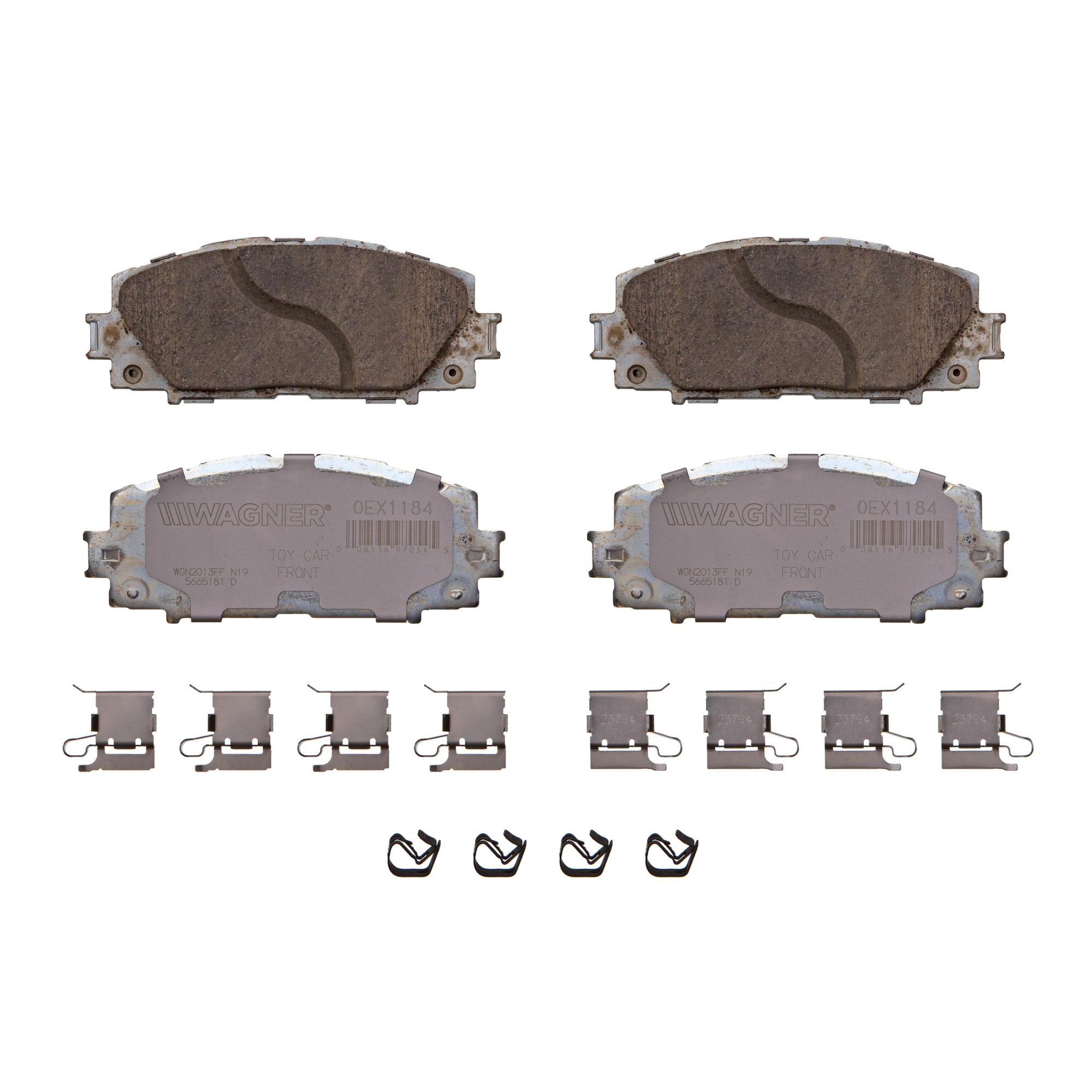 Disc Brake Pad Set Wagner Brake OEX1184
