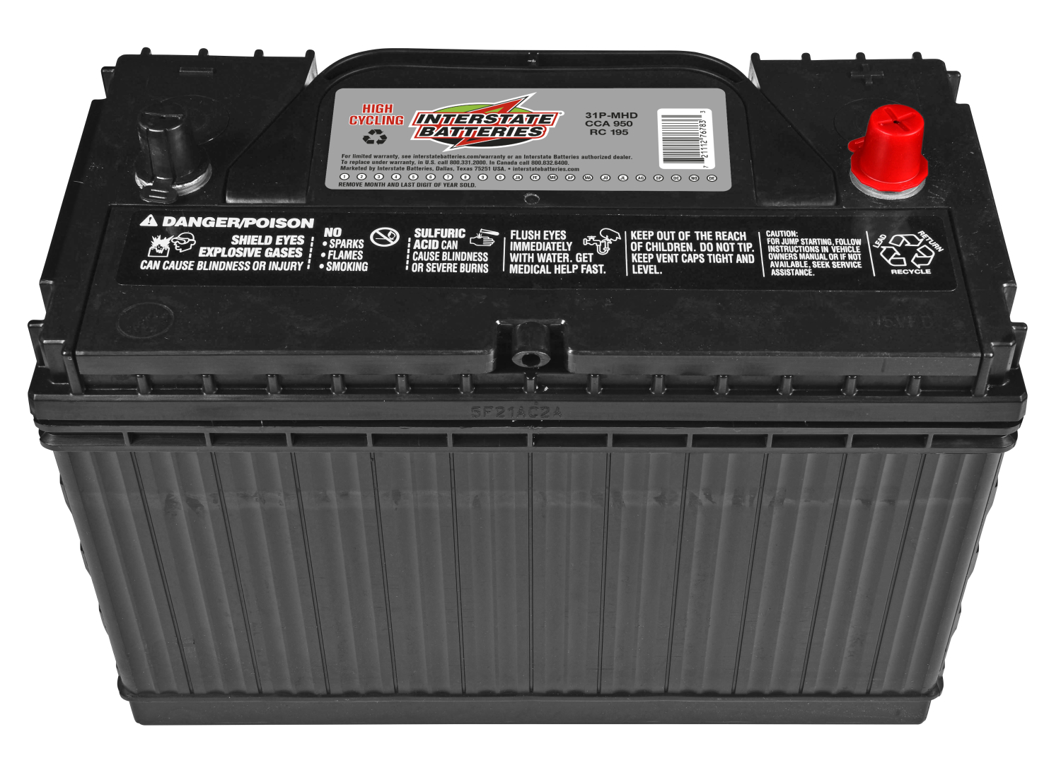 Vehicle Battery Interstate 31P-MHD