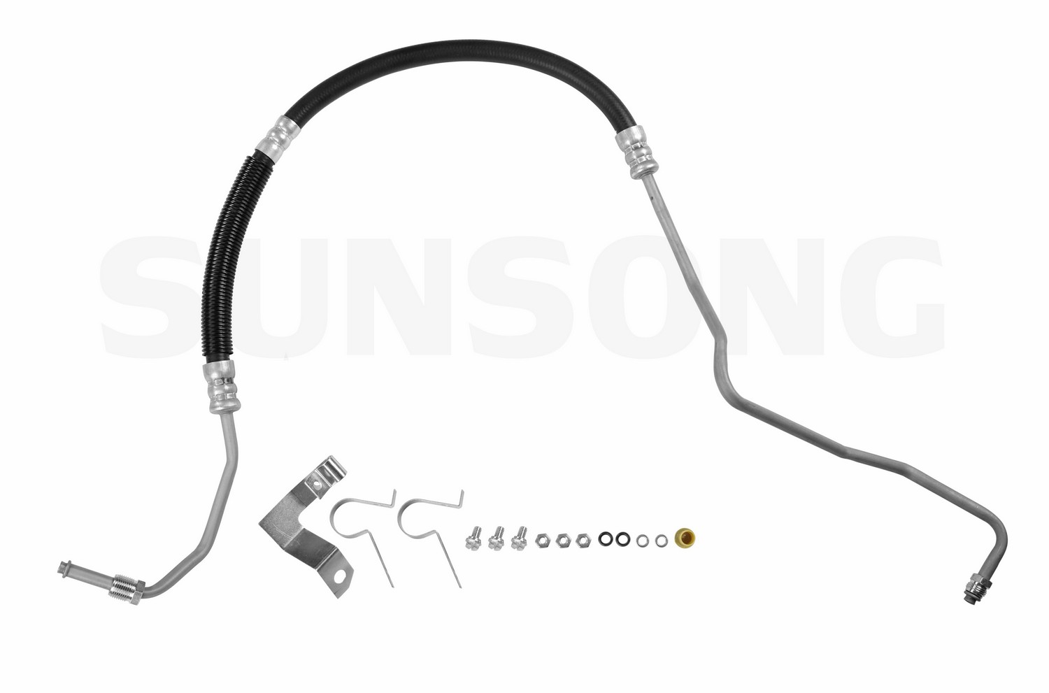 Power Steering Pressure Line Hose Assembly Sunsong 3401291