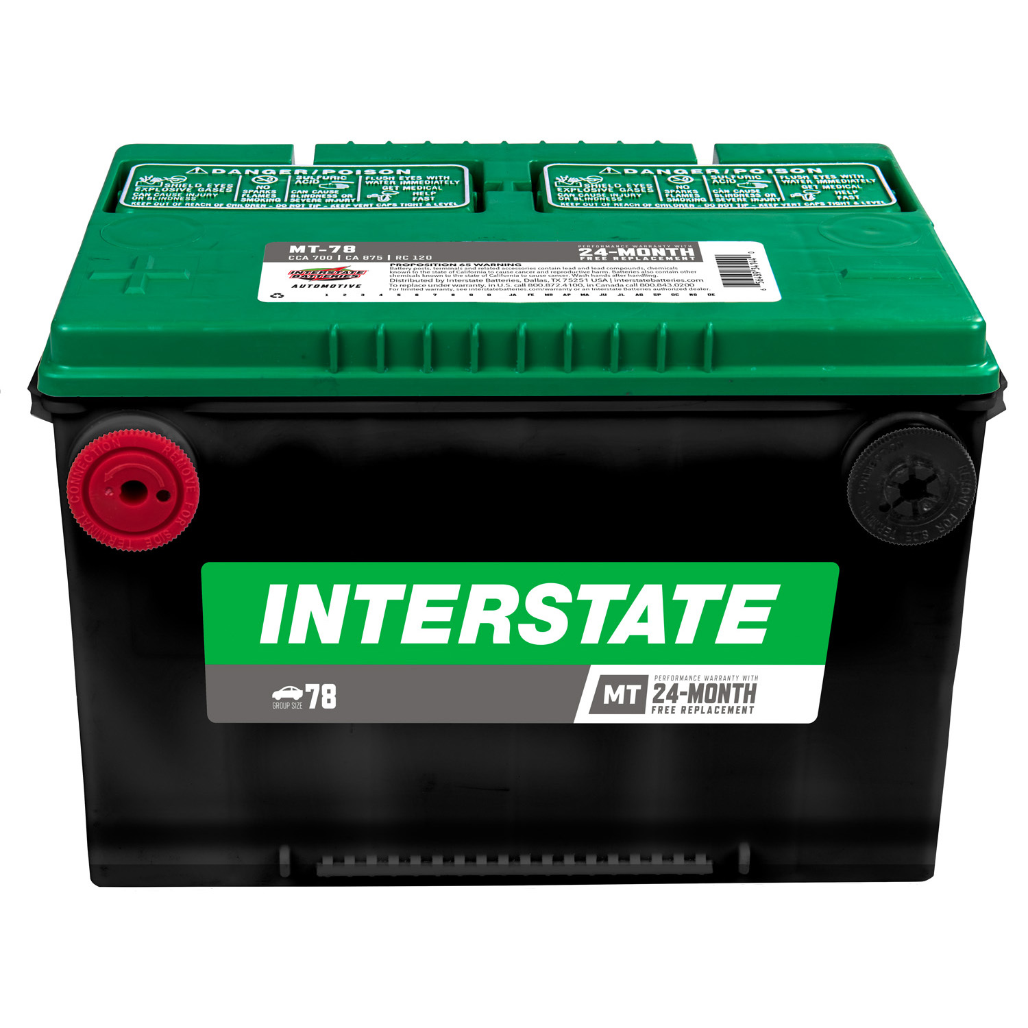 Vehicle Battery Interstate MT-78