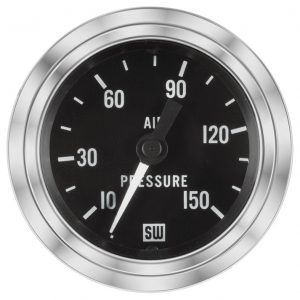 Air Pressure Gauge Stewart Warner 82329