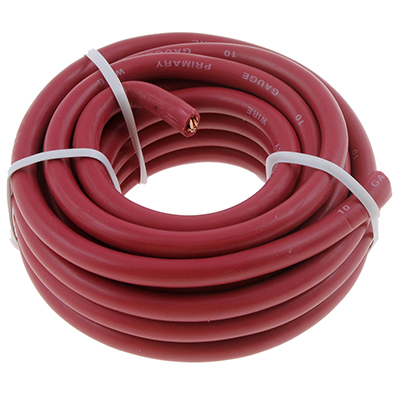 Dorman Red 10 Gauge Primary Wire, 8 Ft.