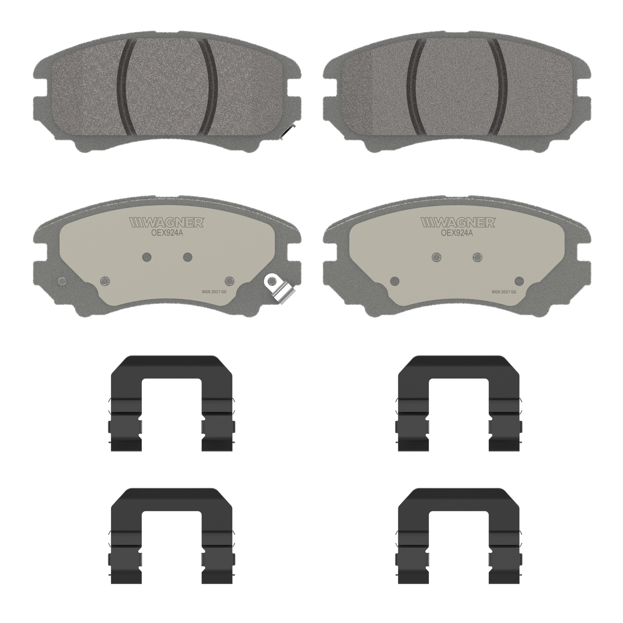 Disc Brake Pad Set Wagner Brake OEX924A