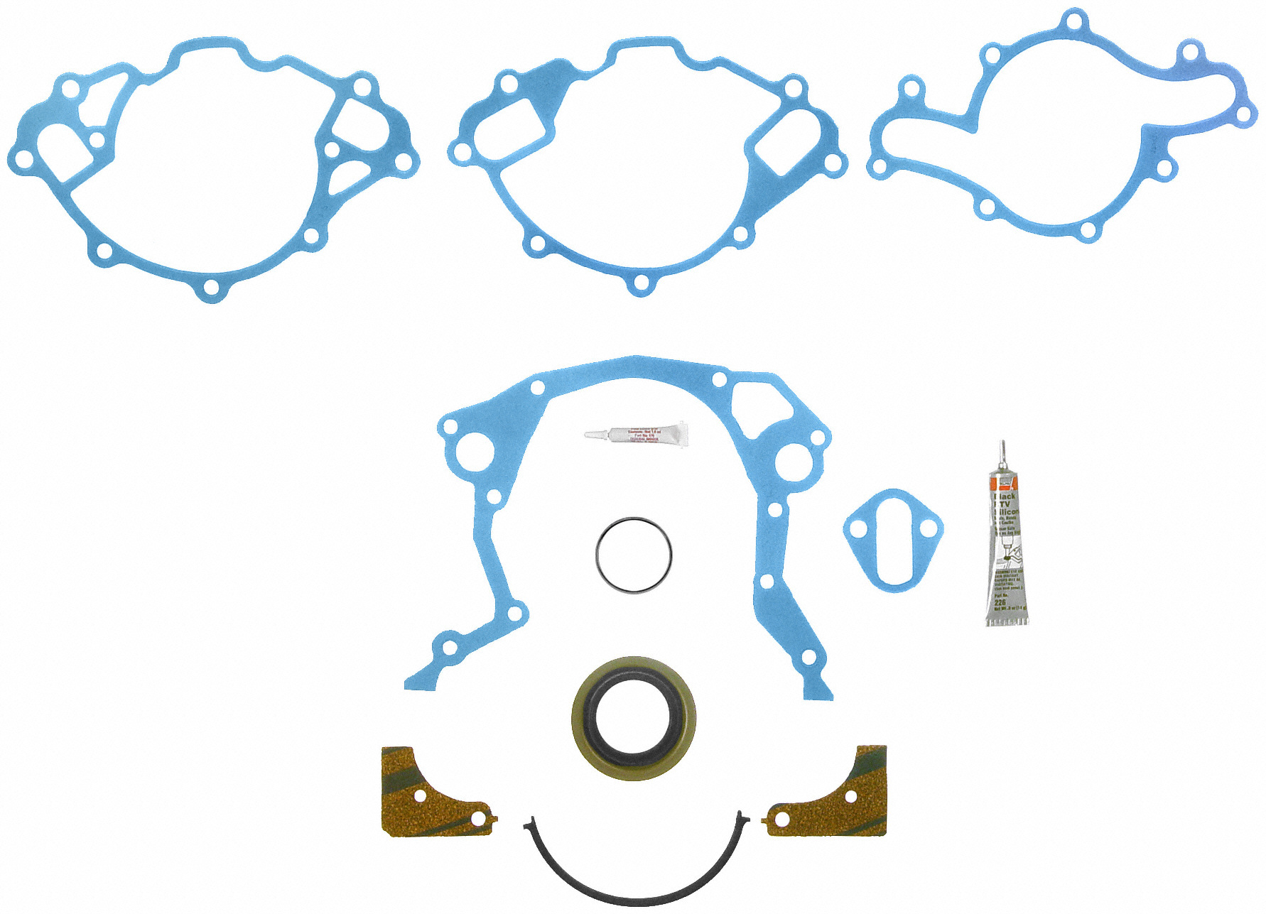 Engine Timing Cover Gasket Set FEL-PRO TCS 45450