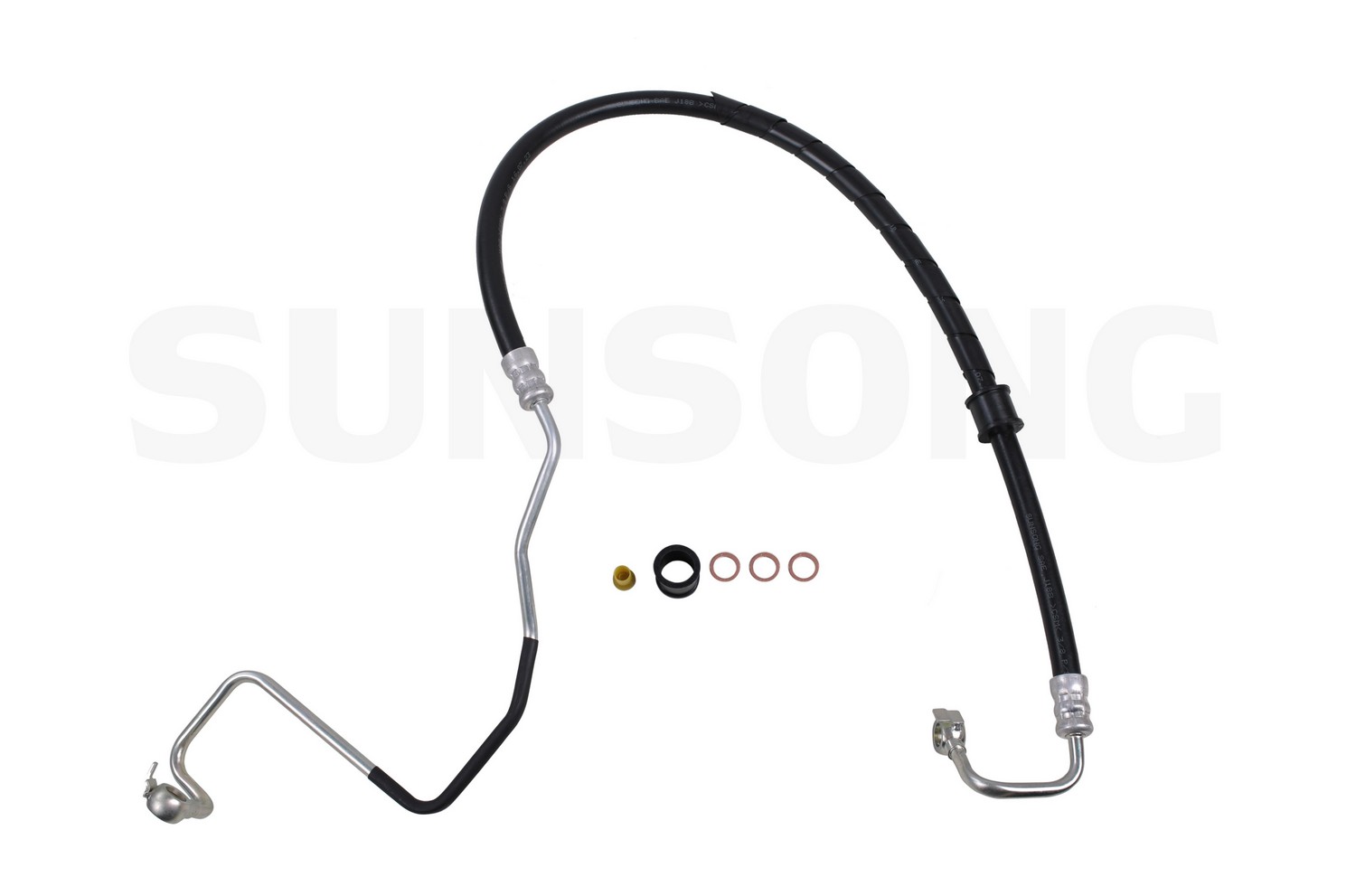 Power Steering Pressure Line Hose Assembly Sunsong 3403287