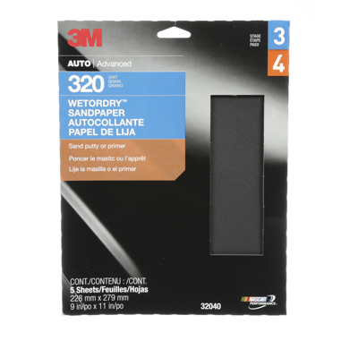 3M Wetordry Sandpaper Sheet