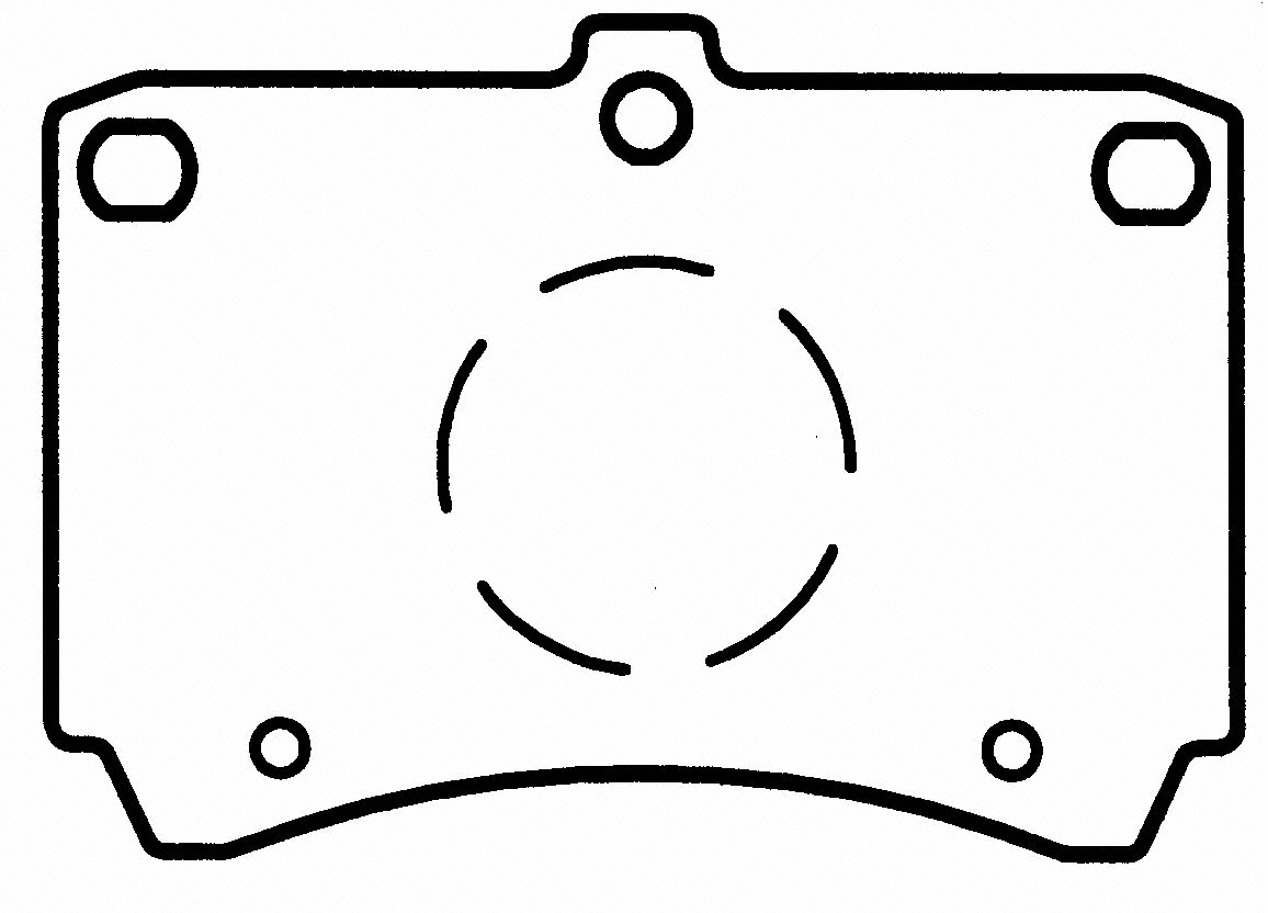 Disc Brake Pad Set Wagner Brake PD319