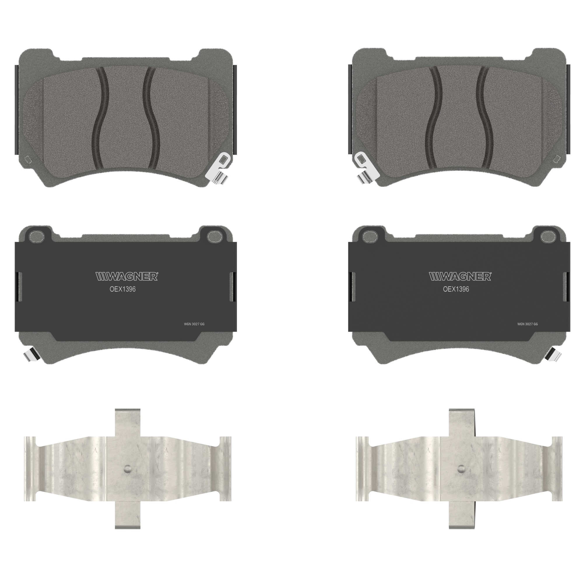 Disc Brake Pad Set Wagner Brake OEX1396