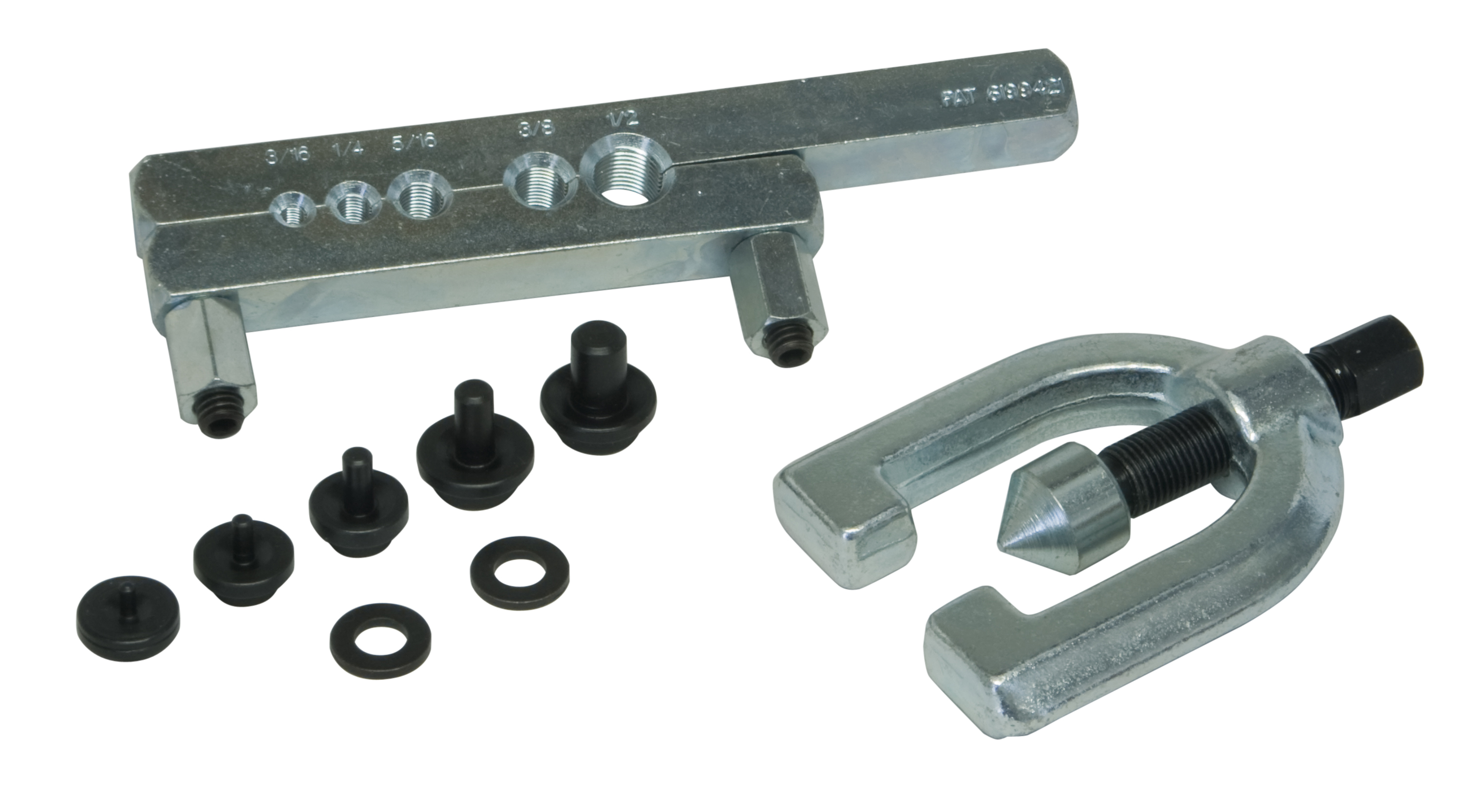 Lisle | Makes both single and double sae flares. Double flaring tool set  makes both sing 31310