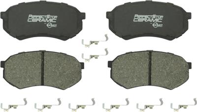 Disc Brake Pad Set Perfect Stop PC589