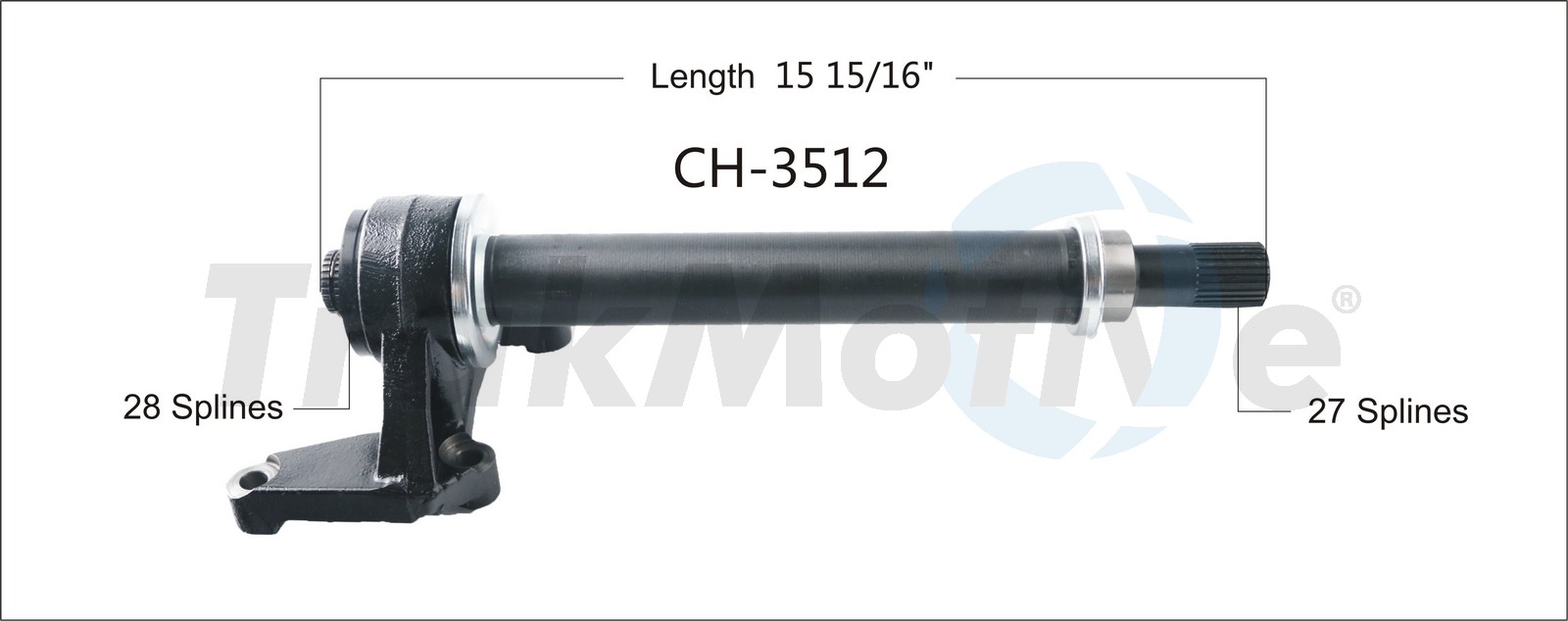 CV Intermediate Shaft TrakMotive CH-3512