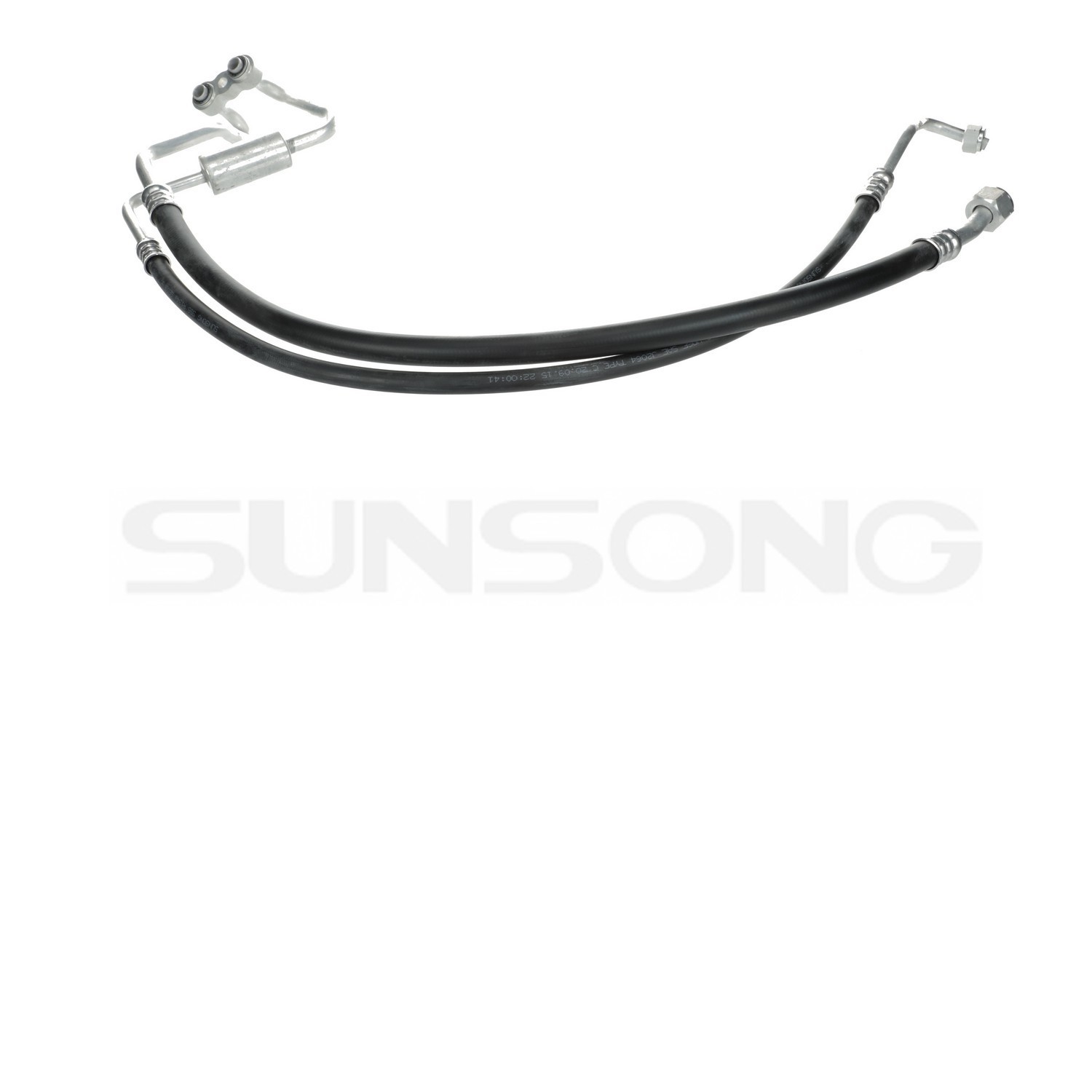 A/C Refrigerant Discharge / Suction Hose Assembly Sunsong 5203029