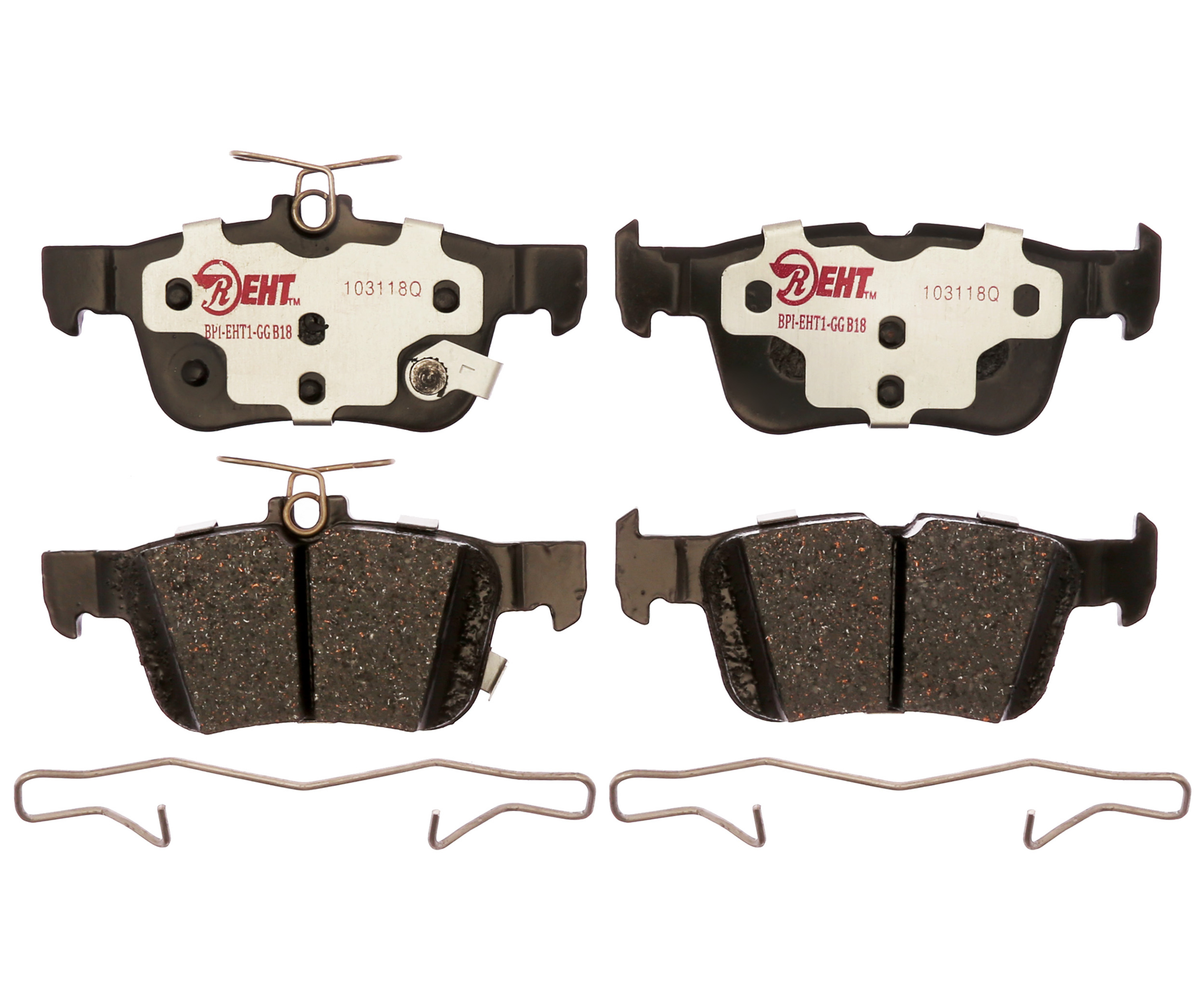 Disc Brake Pad Set Raybestos Brakes EHT1665H