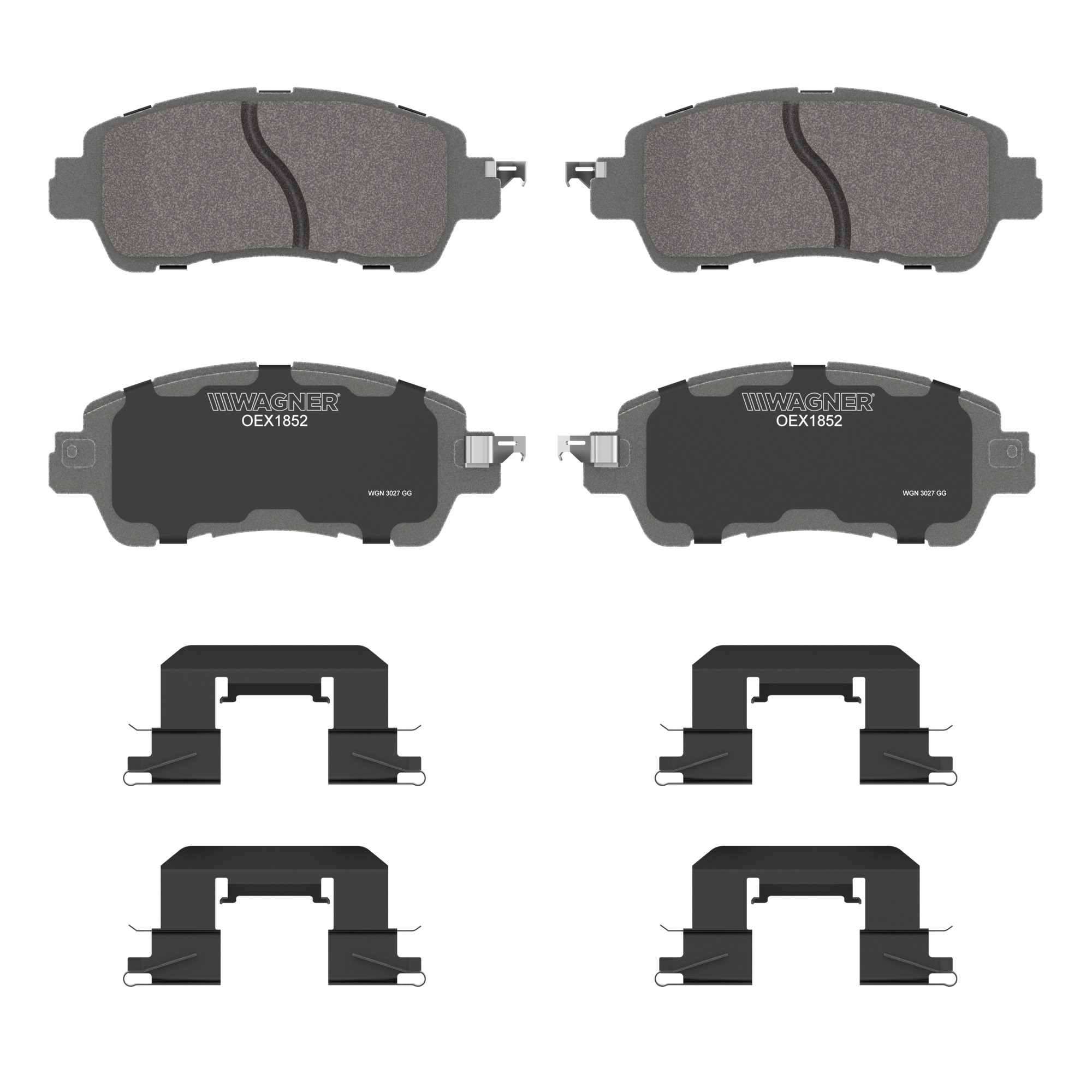 Disc Brake Pad Set Wagner Brake OEX1852
