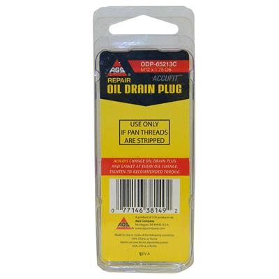 Engine Oil Drain Plug AGS ODP-65213C