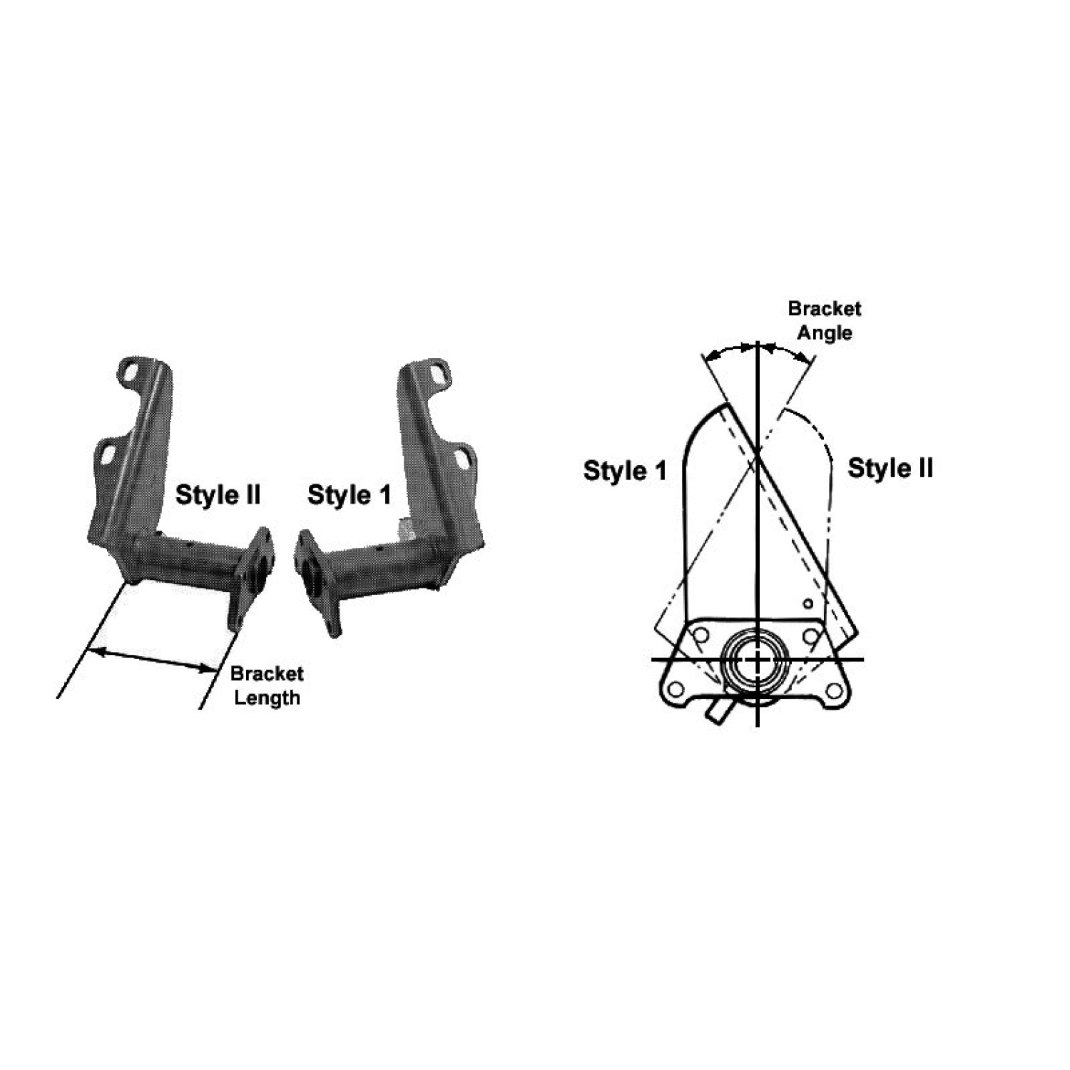 Air Brake Chamber Bracket Meritor L373299T1554