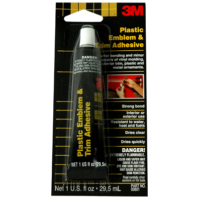 Emblem and Trim Adhesive 3M 03601